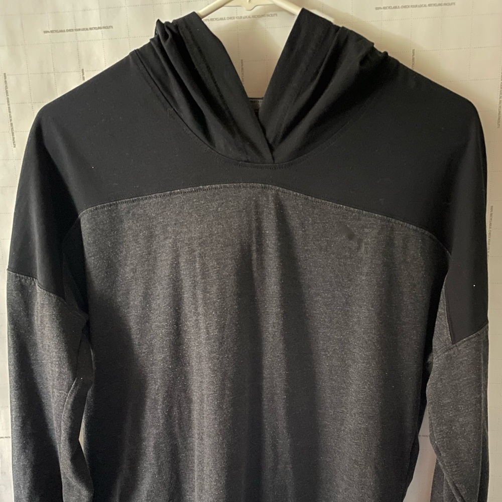 Boys large puma hoodie